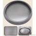 Daycount Pie Tart Pans Mold with Holes Removable Loose Bottom Quiche Pans Non-Stick Cake Pans Bakeware with Removable Base 11'' (Circle) - B0795GT1XH